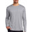 Port & Company PC380LS Company Long Sleeve Performance Tee. PC380LS - Port & Co PC380LS Silver S Long Sleeve T-Shirts