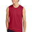 Port & Company PC380SL Performance Sleeveless Tee Red S Tank Tops