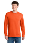 Port & Company PC55LST Tall Long Sleeve Core Blend Tee. Port & Co PC55LST Safety Orange LT Long Sleeve T-Shirts
