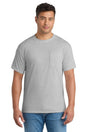 Port & Company PC55PT Tall Core Blend Pocket Tee. Port & Co PC55PT Ash LT T-Shirts