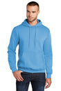 Port & Company PC78H Core Fleece Pullover Hoodie Aquatic Blue S Hoodies