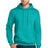 Port & Company PC78H Core Fleece Pullover Hoodie Bright Aqua S Hoodies