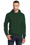Port & Company PC78H Core Fleece Pullover Hoodie Dark Green S Hoodies