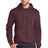 Port & Company PC78H Core Fleece Pullover Hoodie Heather Athletic Maroon S Hoodies