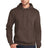 Port & Company PC78H Core Fleece Pullover Hoodie Heather Dark Chocolate Brown S Hoodies