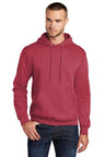 Port & Company PC78H Core Fleece Pullover Hoodie Heather Red S Hoodies