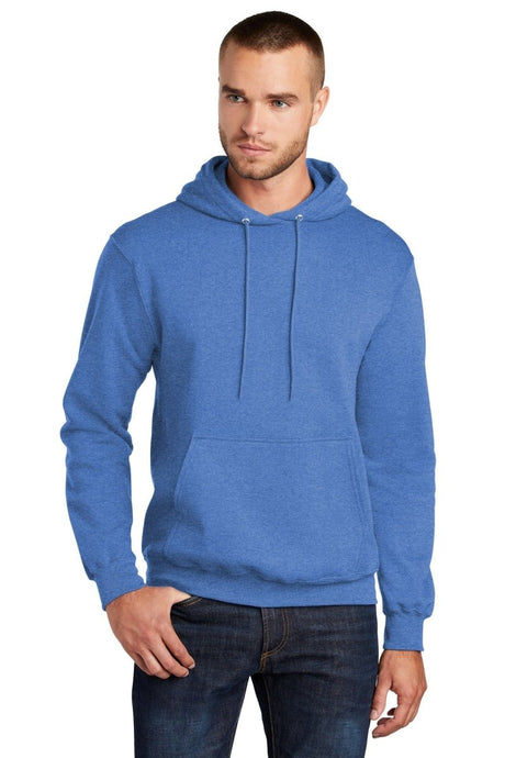 Port & Company PC78H Core Fleece Pullover Hoodie Heather Royal S Hoodies