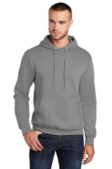 Port & Company PC78H Core Fleece Pullover Hoodie Medium Grey S Hoodies