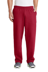 Port & Company PC78P Core Fleece Sweatpant with Pockets. Port & Co PC78P Red S Bottoms