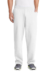 Port & Company PC78P Core Fleece Sweatpant with Pockets. Port & Co PC78P White S Bottoms