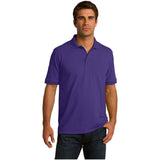 Port & Company ® Tall Core Blend Jersey Knit Polo. KP55T - Port & Company KP55T White Large Tall Tall Polos
