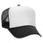 Premium High Profile Foam Trucker Hat Black/White/Black Caps