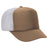 Premium High Profile Foam Trucker Hat Dark Khaki/Dark Khaki/White Caps