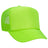 Premium High Profile Foam Trucker Hat Neon Green Caps