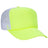 Premium High Profile Foam Trucker Hat Neon Yellow/Neon Yellow/White Caps