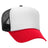 Premium High Profile Foam Trucker Hat Red/White/Black Caps
