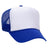 Premium High Profile Foam Trucker Hat Royal/White/Royal Caps