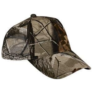 Pro Camouflage Series Cap with Mesh Back Real Tree Hardwoods Hats