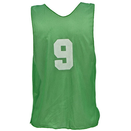 NUMBERED PRACTICE VEST, YOUTH BLUE