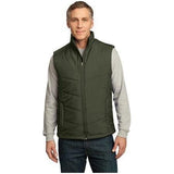 Puffy Vest Olive/Cayenne 2X - Large