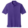 Mens Classic Silk Touch Polo Shirts in 36 Colors and Sizes: XS-6XL-Purple Polos/Knits Joe's USA Purple X-Small