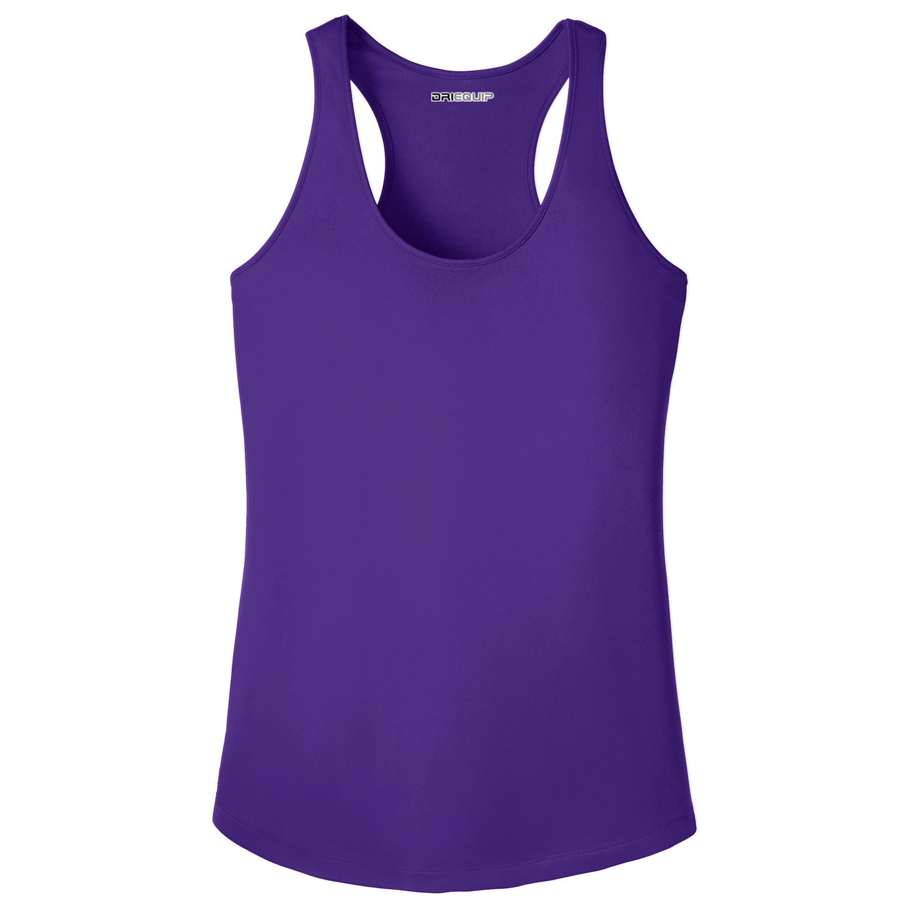 Ladies PosiCharge Competitor Racerback Tank Activewear DRI-EQUIP Purple X-Small