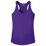 Ladies PosiCharge Competitor Racerback Tank Activewear DRI-EQUIP Purple X-Small
