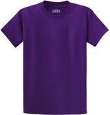 Joe's USA Mens Heavyweight Wholesale 6.1-ounce, 100% Cotton T-Shirt - Purple - JUSA T-Shirts Joe's USA Purple S