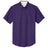 Joe's Men's Short Sleeve Button-Up Shirt - Purple / Light Stone Woven Shirts Joe's USA Purple / Light Stone Small