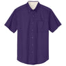 Joe's Men's Short Sleeve Button-Up Shirt - Purple / Light Stone Woven Shirts Joe's USA Purple / Light Stone Small