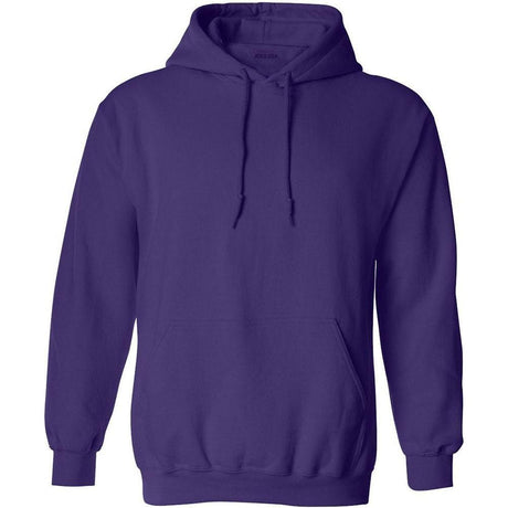 Wholesale Adult Hooded Sweatshirt - Purple Sweatshirts/Fleece Joe's USA Purple Small