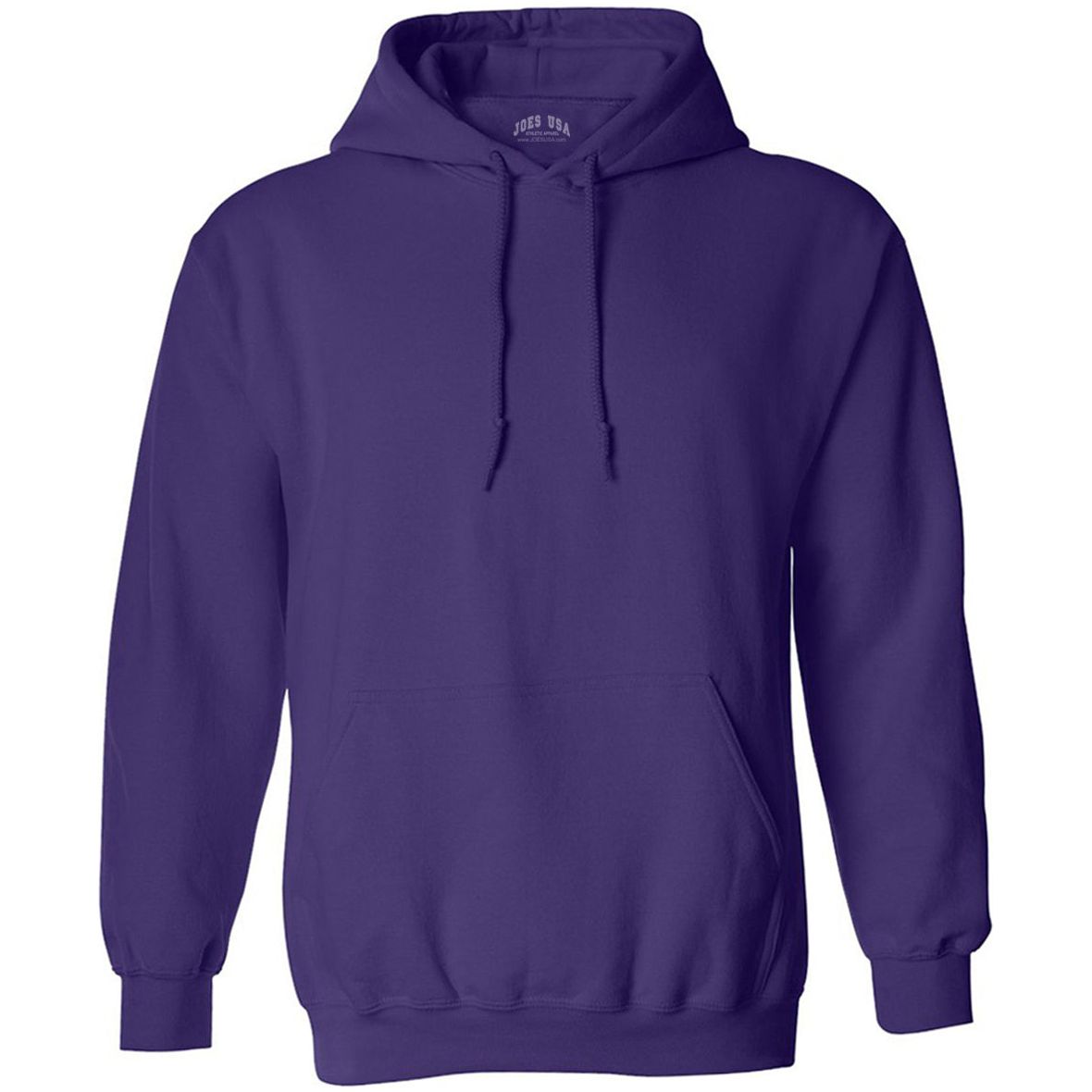 Joe's USA Men's Tall Pullover Hooded Sweatshirt Joe's USA Large Tall Purple