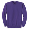 Joe's USA Men's Essential Fleece Crewneck Sweatshirt Joe's USA Small Purple