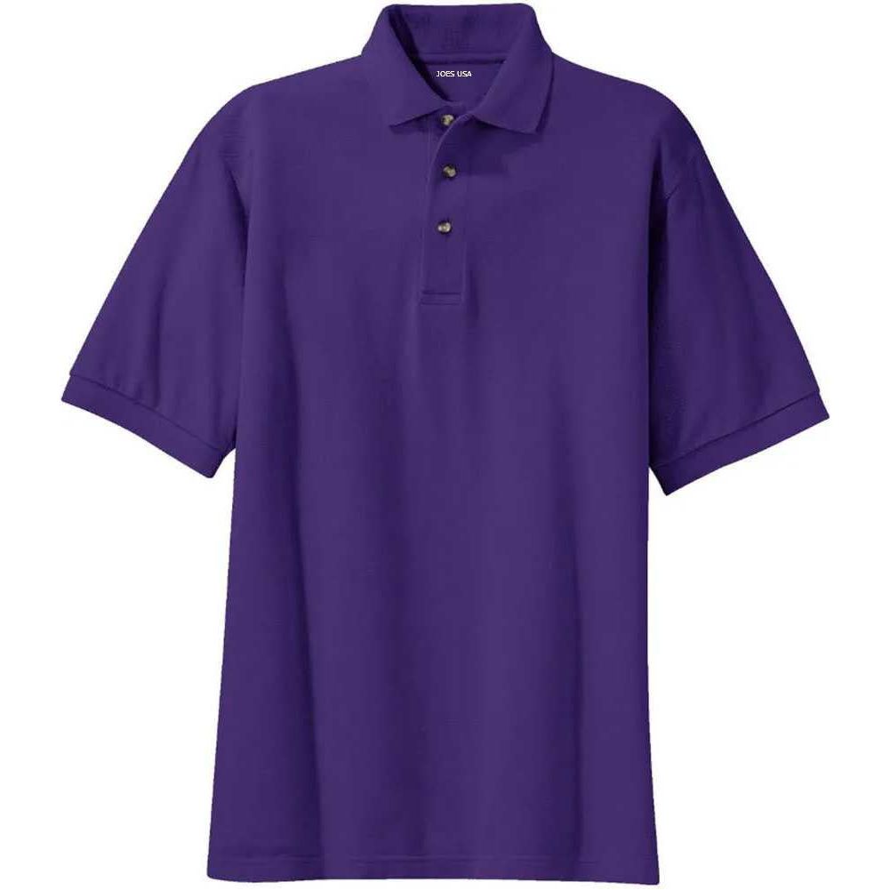 Mens Pique Knit Polo with Pocket Joe's USA Mens Apparel