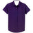 Womens Short Sleeve Wrinkle Resistant Easy Care Shirts-Purple/LightStone Joe's USA Purple / Light Stone X-Small