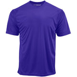 DRIEQUIP Men's Athletic All Sport Training Tee Shirts-Purple Activewear DRI-EQUIP Purple X-Small