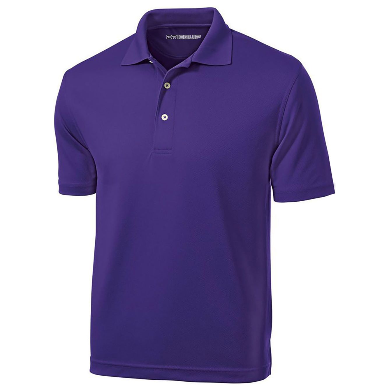 Men's Tall Dri-Mesh Polo Polos/Knits DRI-EQUIP Purple Large Tall