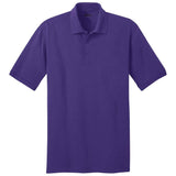 Men's 5.5-Ounce Jersey Knit Polo in Regular, Big & Tall Sizes - Purple Joe's USA Purple Small