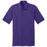 Men's 5.5-Ounce Jersey Knit Polo in Regular, Big & Tall Sizes - Purple Joe's USA Purple Small