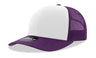Decky 6 Panel Mid Profile Structured Cotton Blend Trucker | Decky 6021