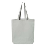 Q - Tees 12L Economical Tote - Q - Tees QTBG Grey One Size Tote
