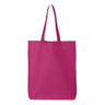 Q - Tees 12L Economical Tote - Q - Tees QTBG Hot Pink One Size Tote