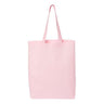 Q - Tees 12L Economical Tote - Q - Tees QTBG Light Pink One Size Tote
