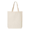 Q - Tees 12L Economical Tote - Q - Tees QTBG Natural One Size Tote