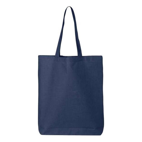 Q - Tees 12L Economical Tote - Q - Tees QTBG Navy One Size Tote