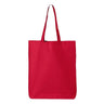 Q - Tees 12L Economical Tote - Q - Tees QTBG Red One Size Tote