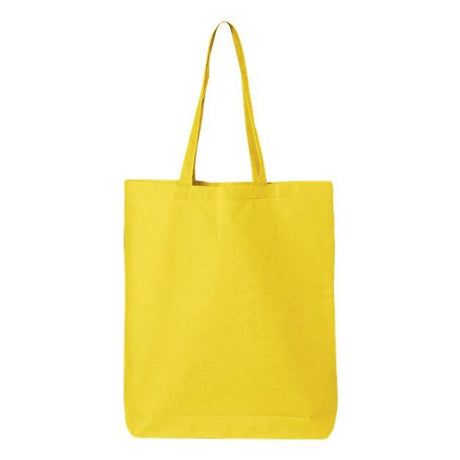 Q - Tees 12L Economical Tote - Q - Tees QTBG White One Size Tote
