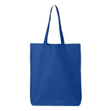Q - Tees 12L Economical Tote - Q - Tees QTBG White One Size Tote