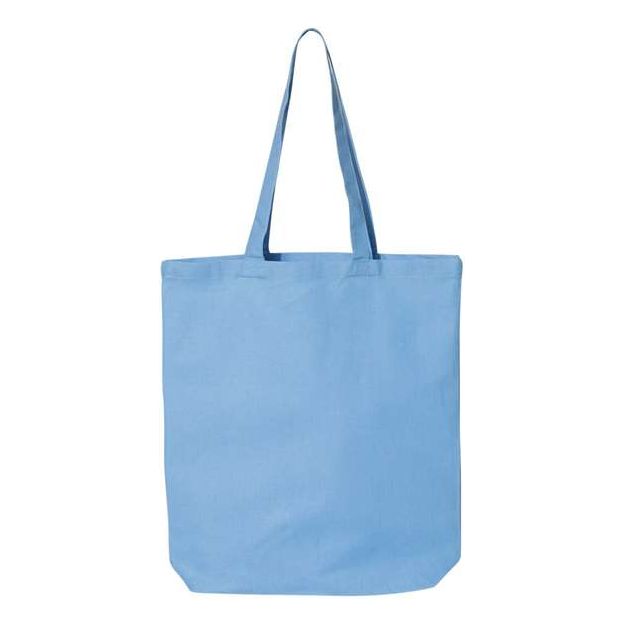 Q - Tees 12L Economical Tote - Q - Tees QTBG White One Size Tote
