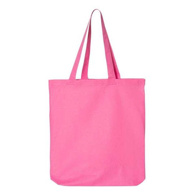 Q - Tees 12L Economical Tote - Q - Tees QTBG White One Size Tote